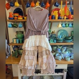 💥SOLD💥eskandar Hand Knit 100% Linen Sweater